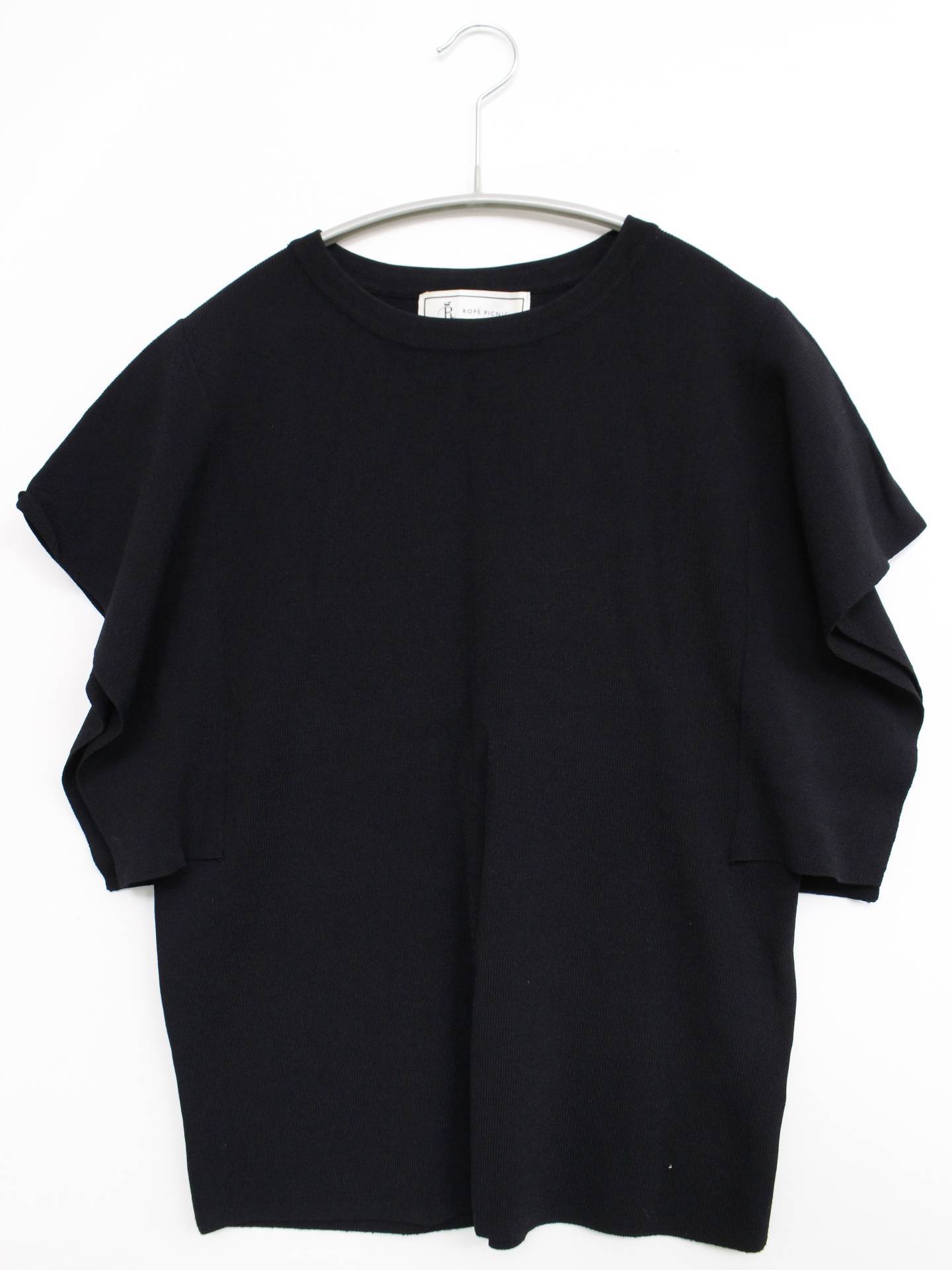ROPE PICNIC/ロペピクニック/Tシャツ/カットソー/トップス/ブラック/38