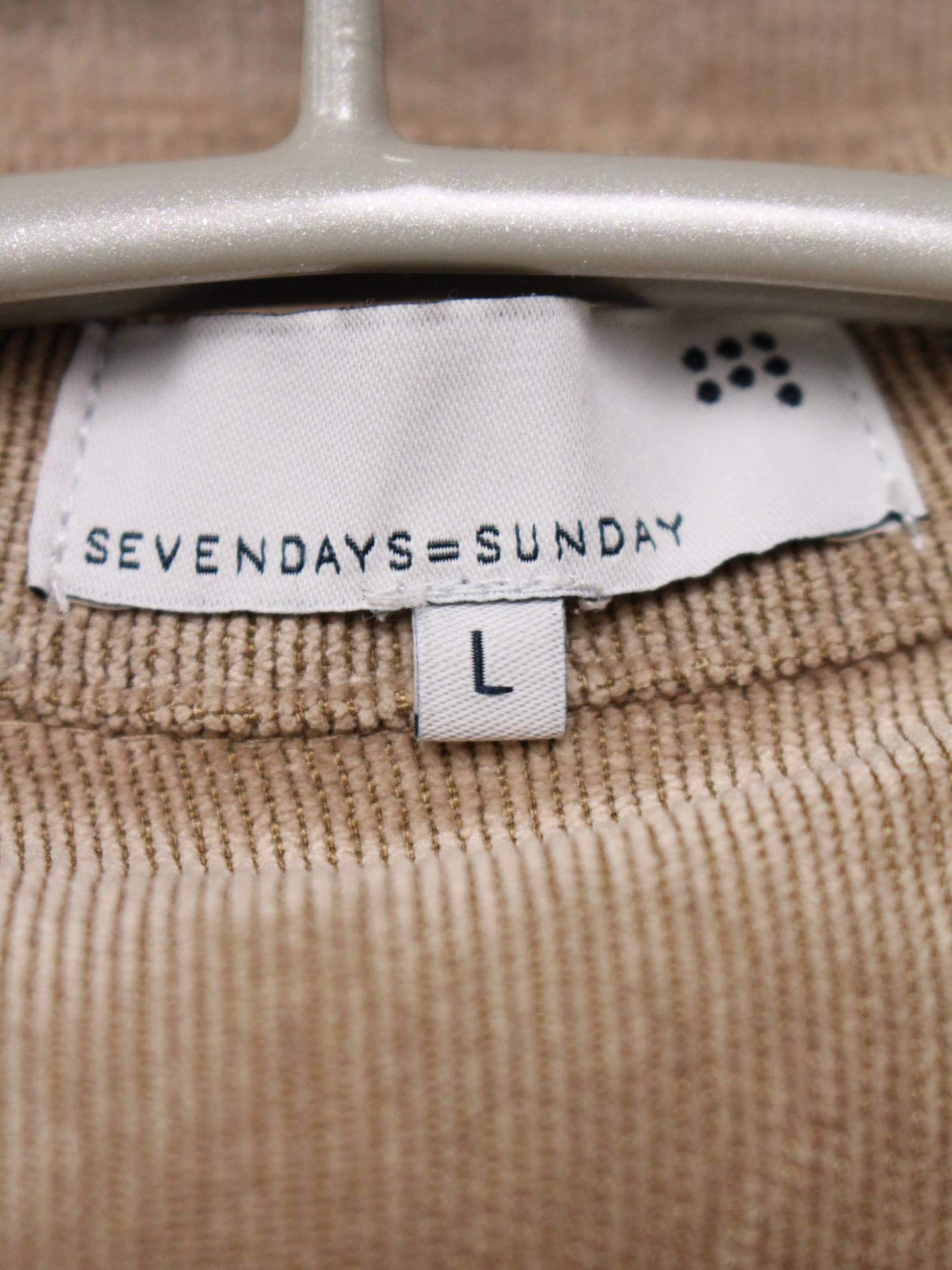 SEVENDAYS=SUNDAY/シャツワンピース/ワンピース/ドレス/ベージュ/L