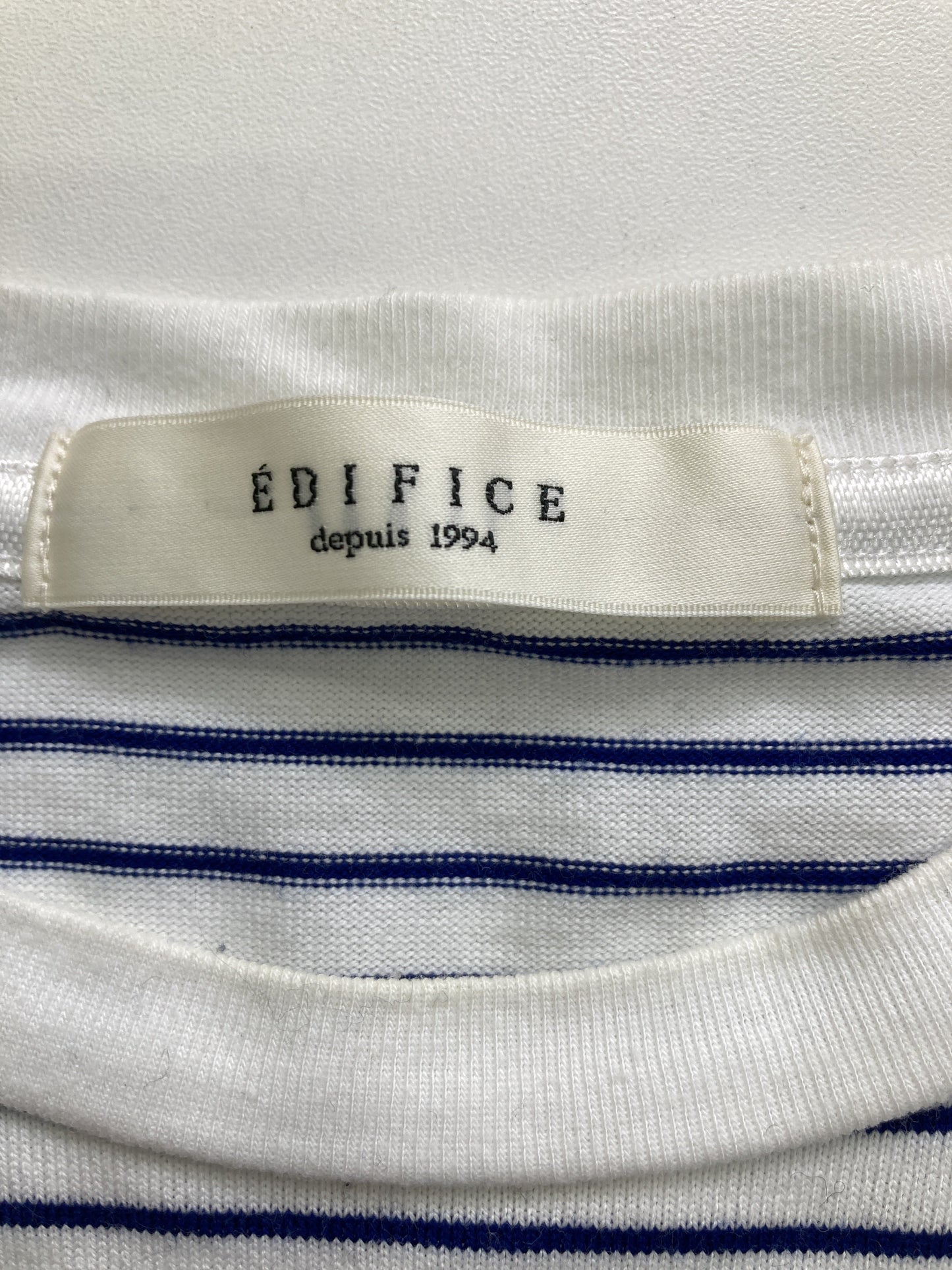 EDIFICE/Tシャツ/カットソー/トップス/ブルー/S