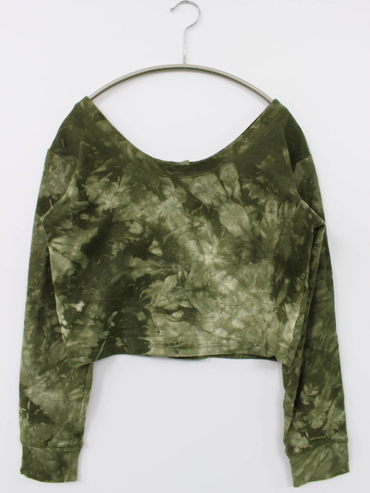 Tシャツ/カットソー/トップス/グリーン