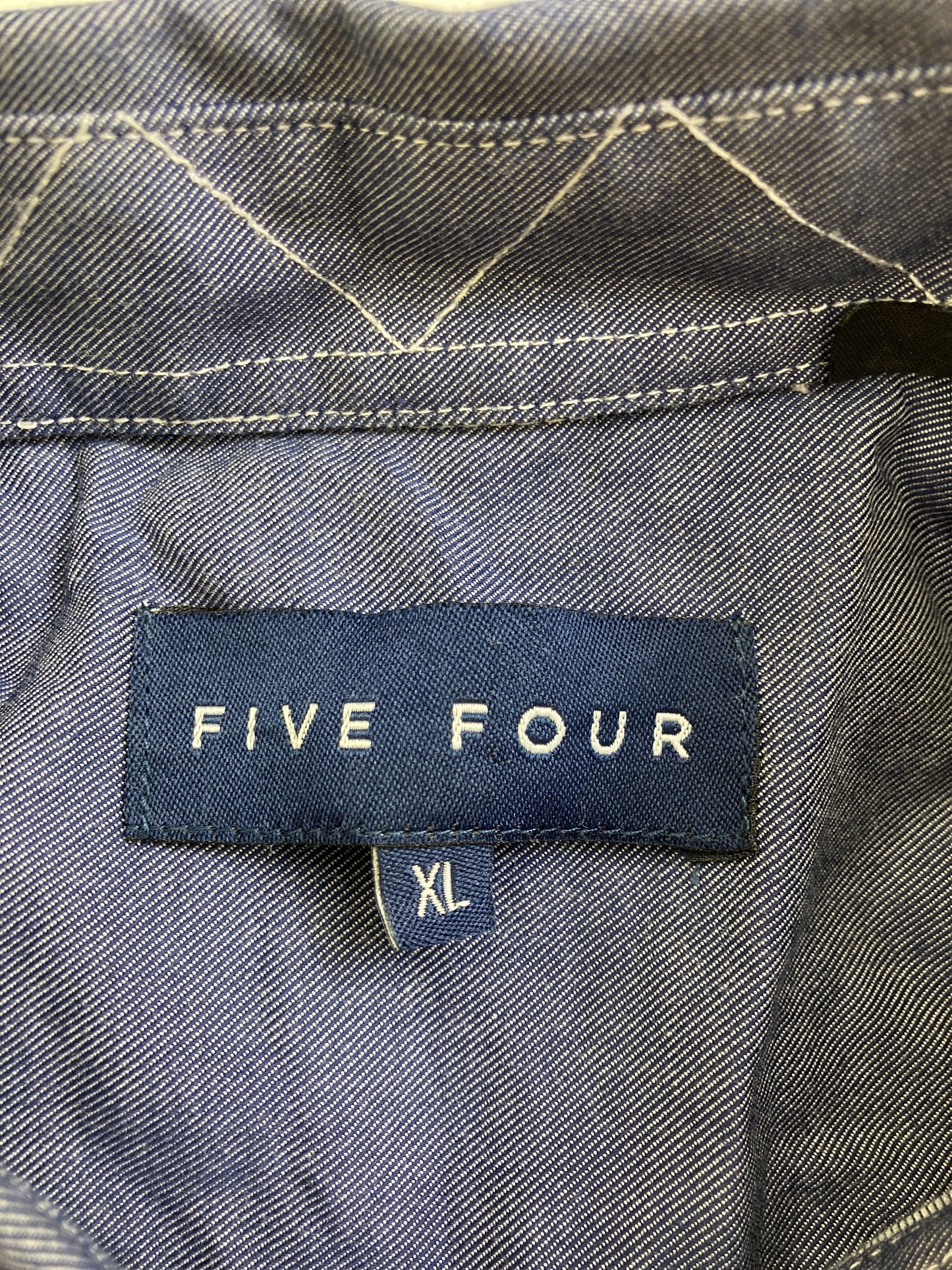 FIVE FOUR/シャツ/ブラウス/トップス/グレー/XL