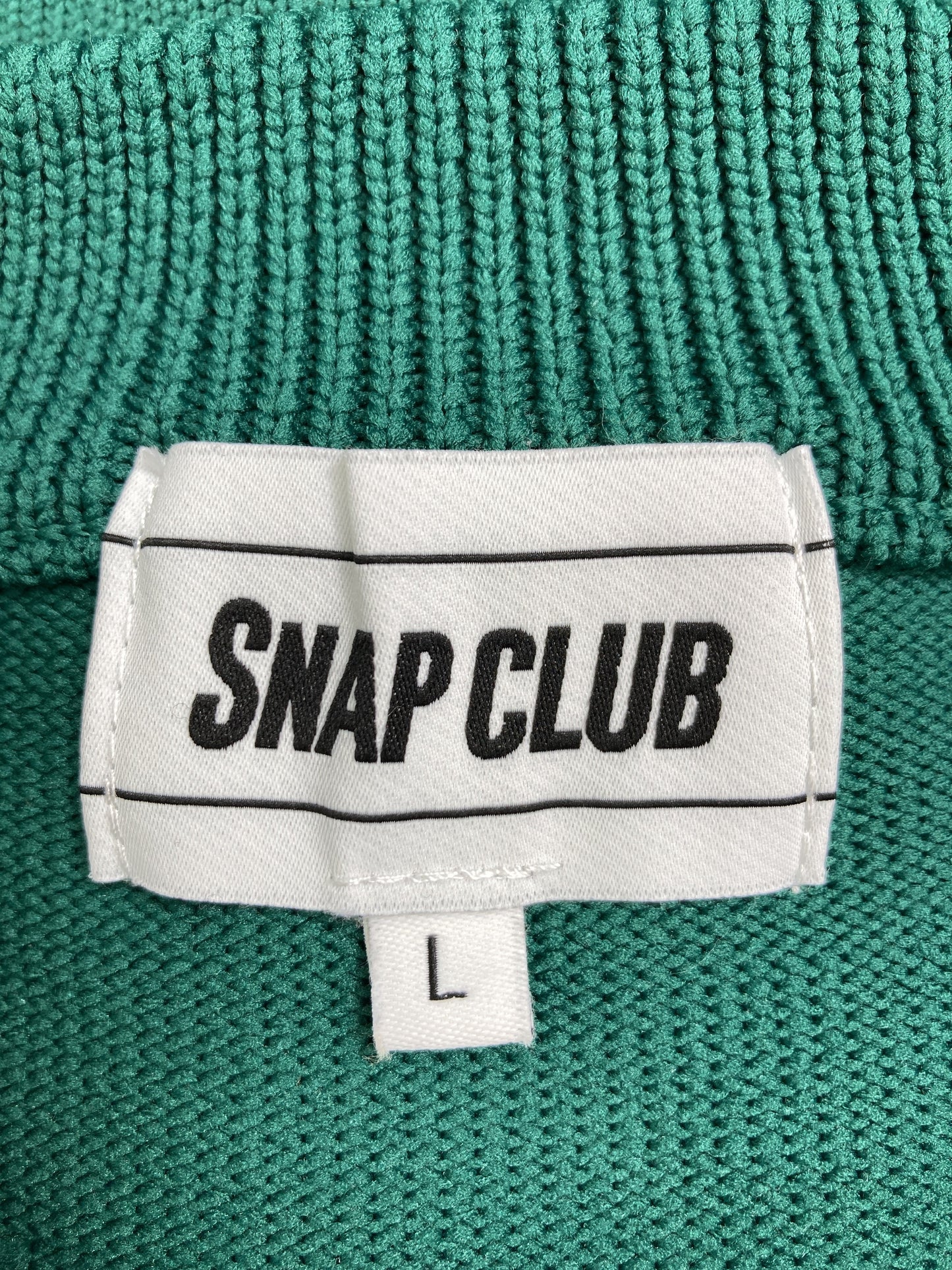 SNAP CLUB/スナップクラブ/ニット/セーター/トップス/グリーン/L
