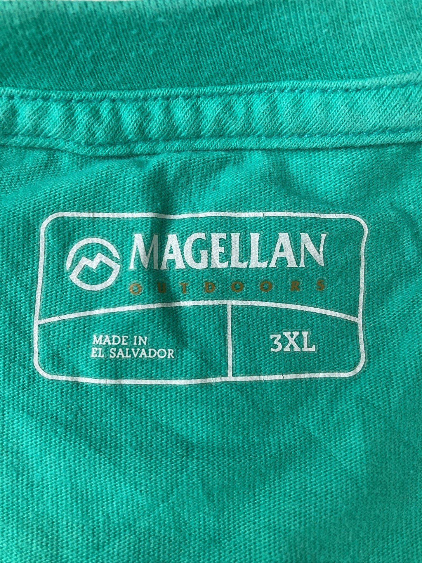 MAGELLAN/マゼラン/Tシャツ/カットソー/トップス/ブルー/3XL