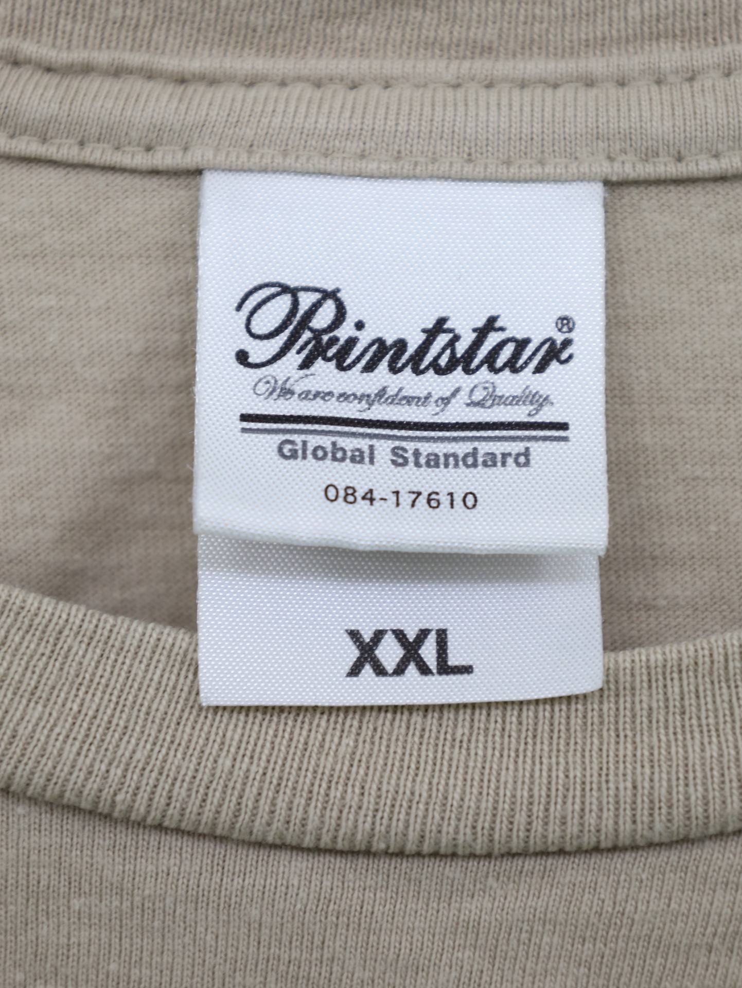 Printstar/Tシャツ/カットソー/トップス/ベージュ/XXL