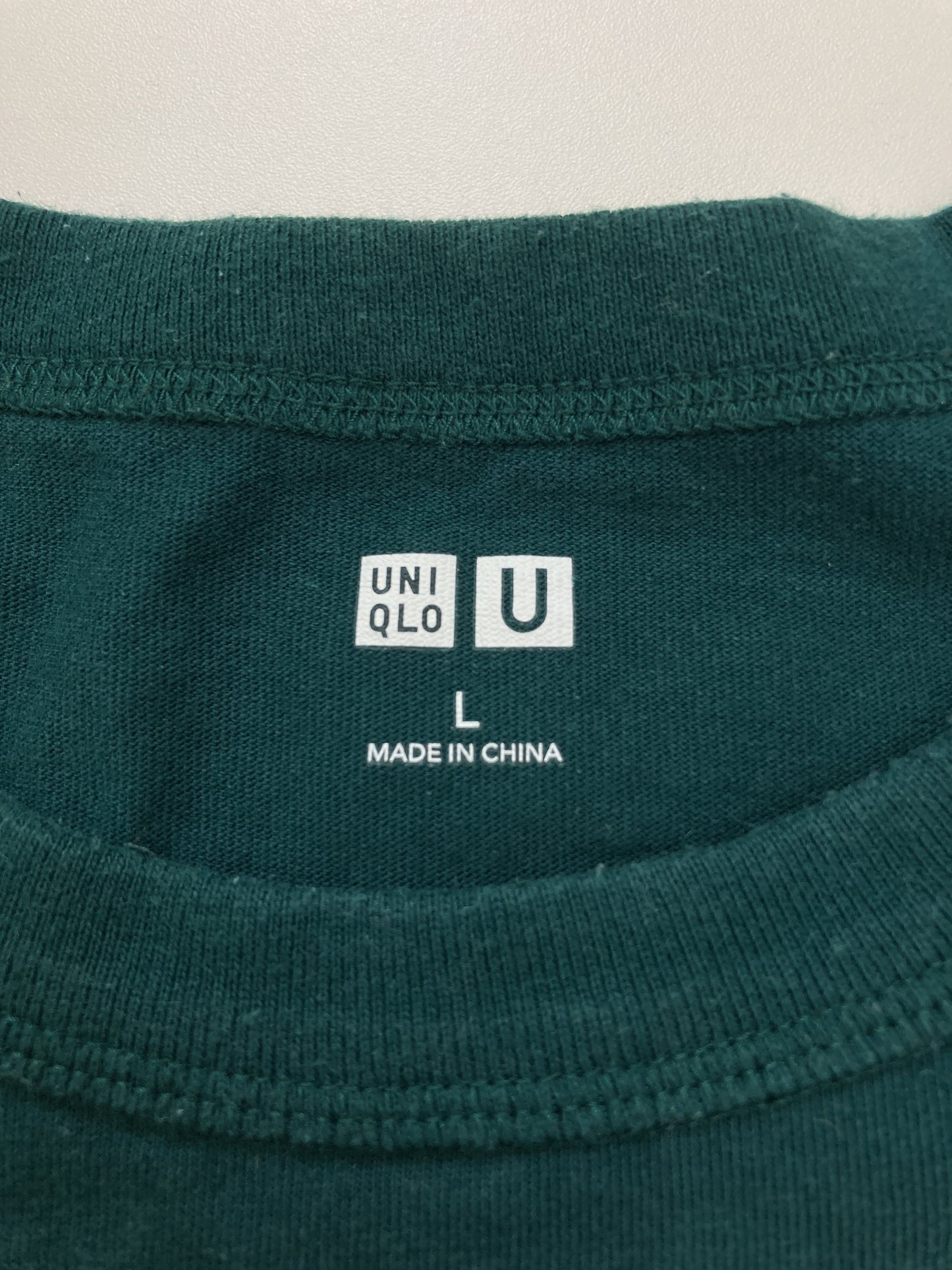 UNIQLO U/ユニクロユー/Tシャツ/カットソー/トップス/グリーン/L