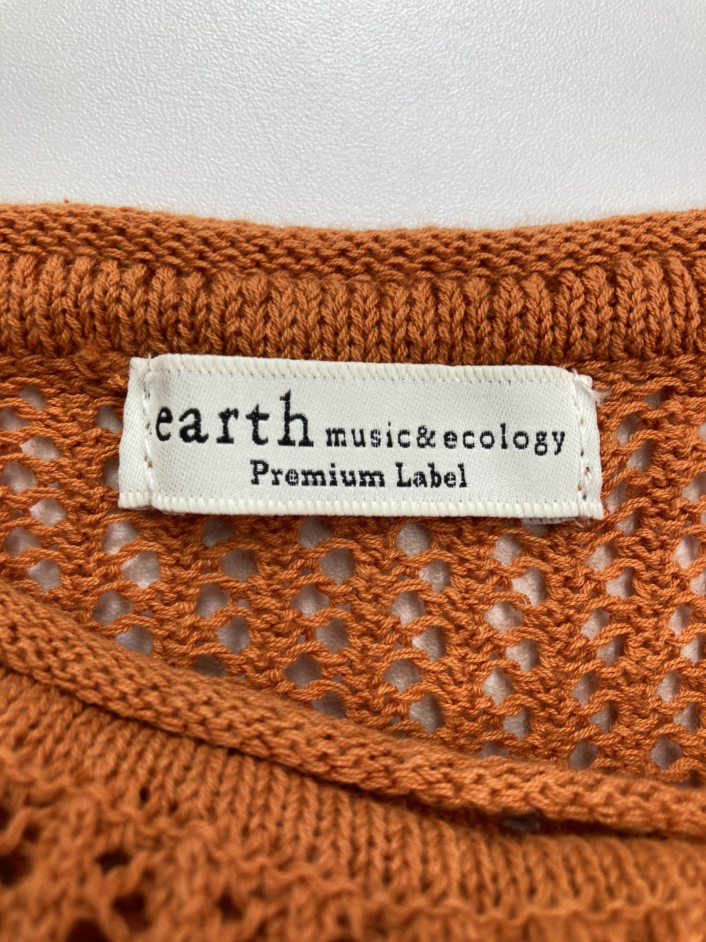 earth music&ecology/アースミュージックアンドエコロジー/ニット/セーター/トップス/オレンジ/F