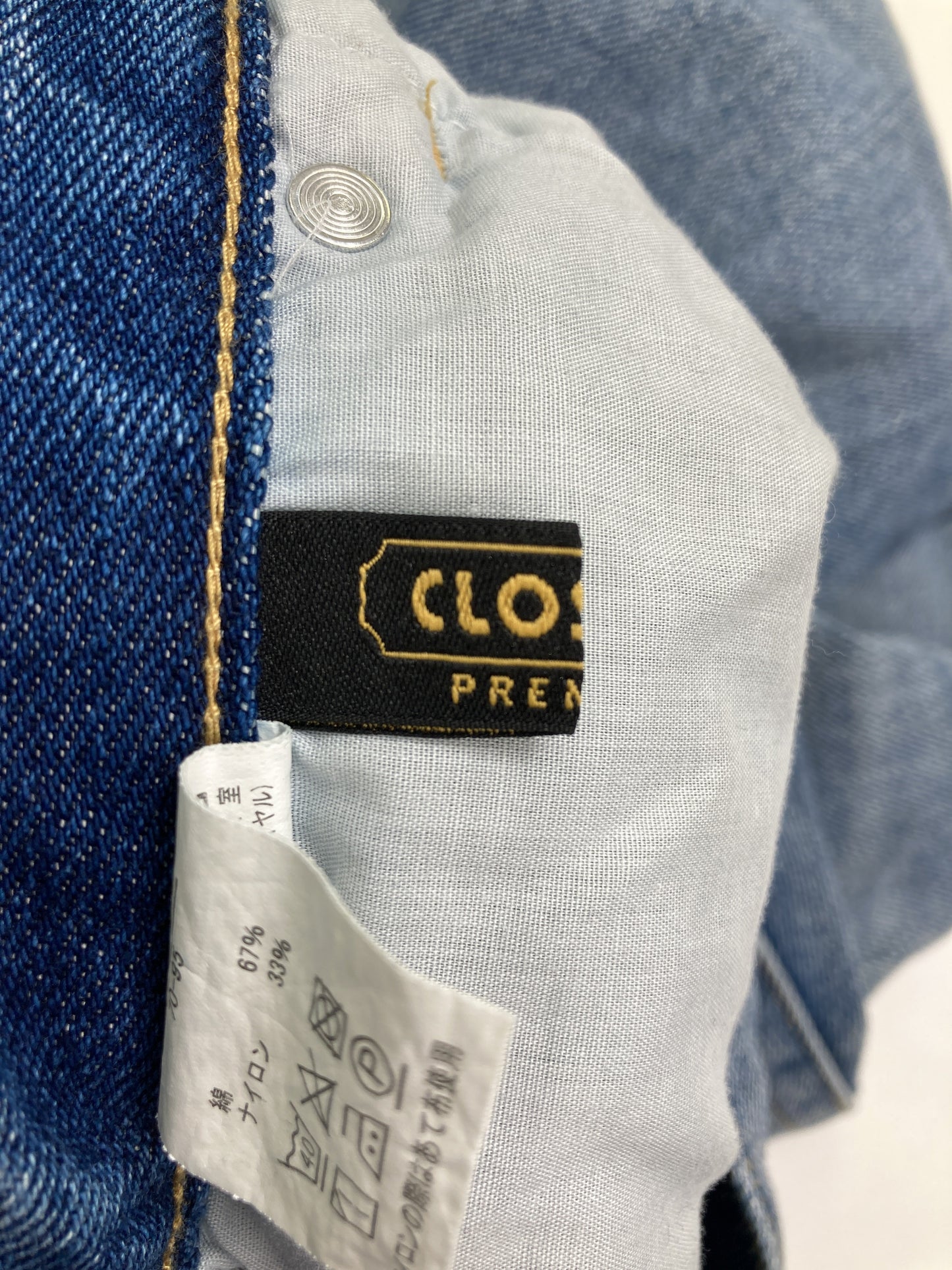 CLOSSHI/クロッシー/デニムパンツ/パンツ/スカイブルー/70-95