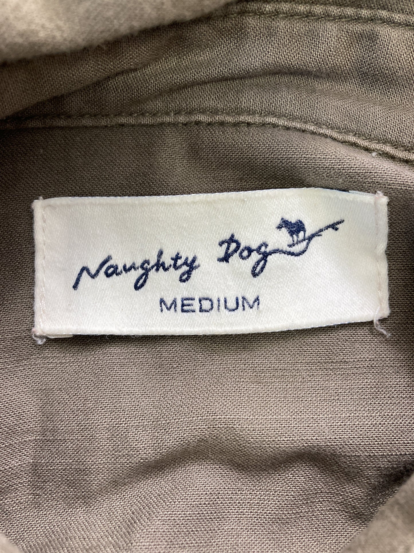 Naughty Dog/シャツ/ブラウス/トップス/ベージュ/MEDIUM