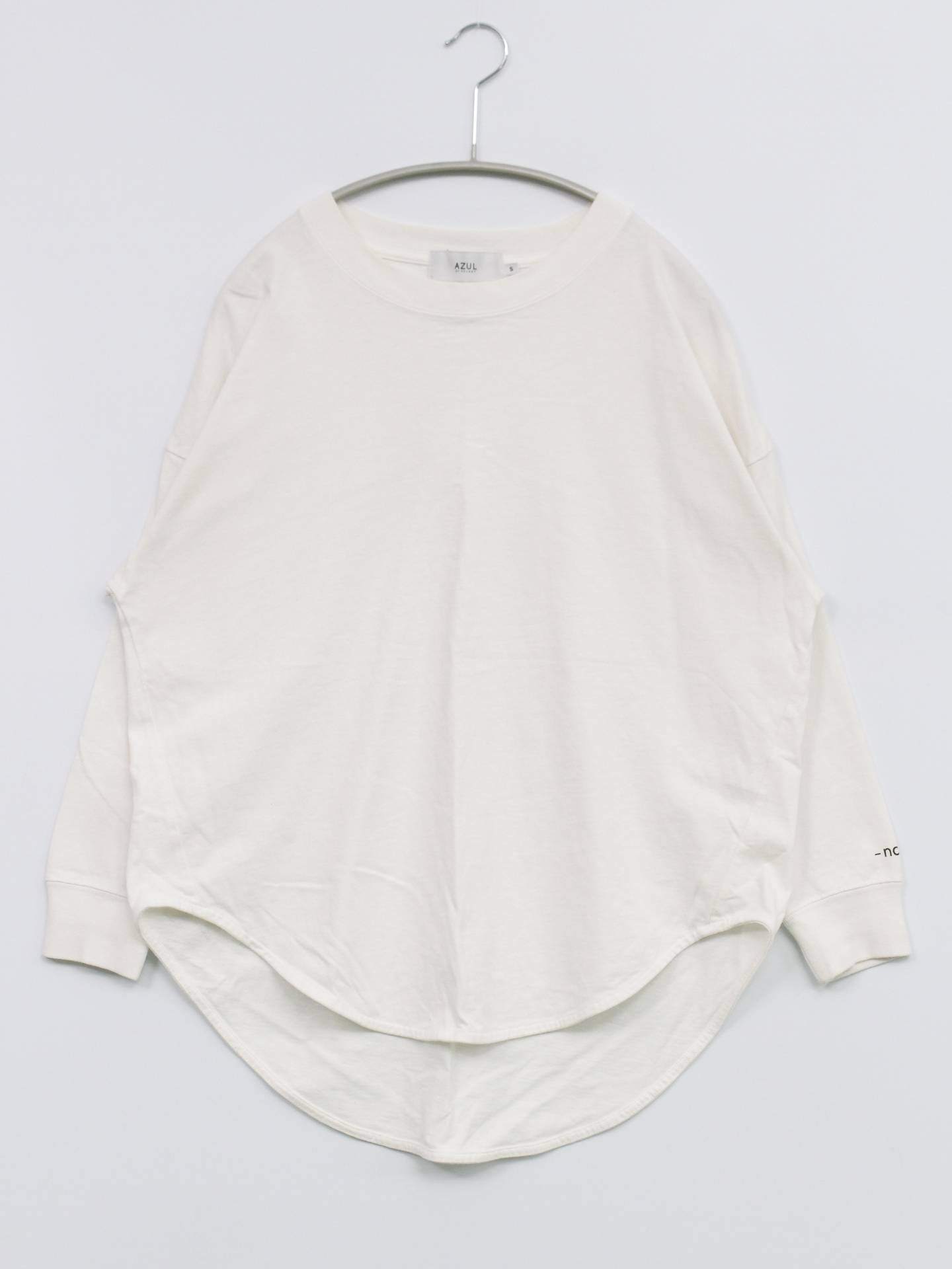 AZUL by MOUSSY/Tシャツ/カットソー/トップス/ホワイト/S