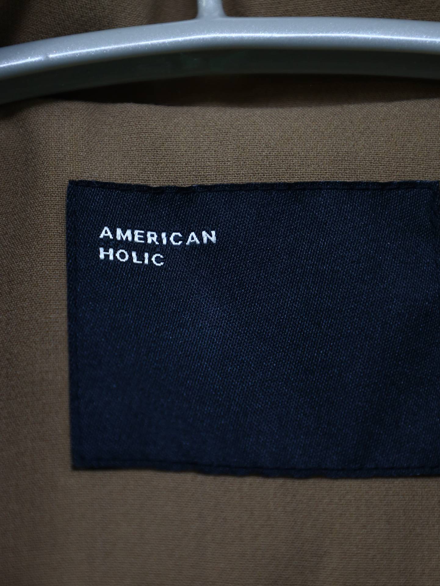 AMERICAN HOLIC/アメリカンホリック/チェスターコート/ジャケット/アウター/ブラウン/F