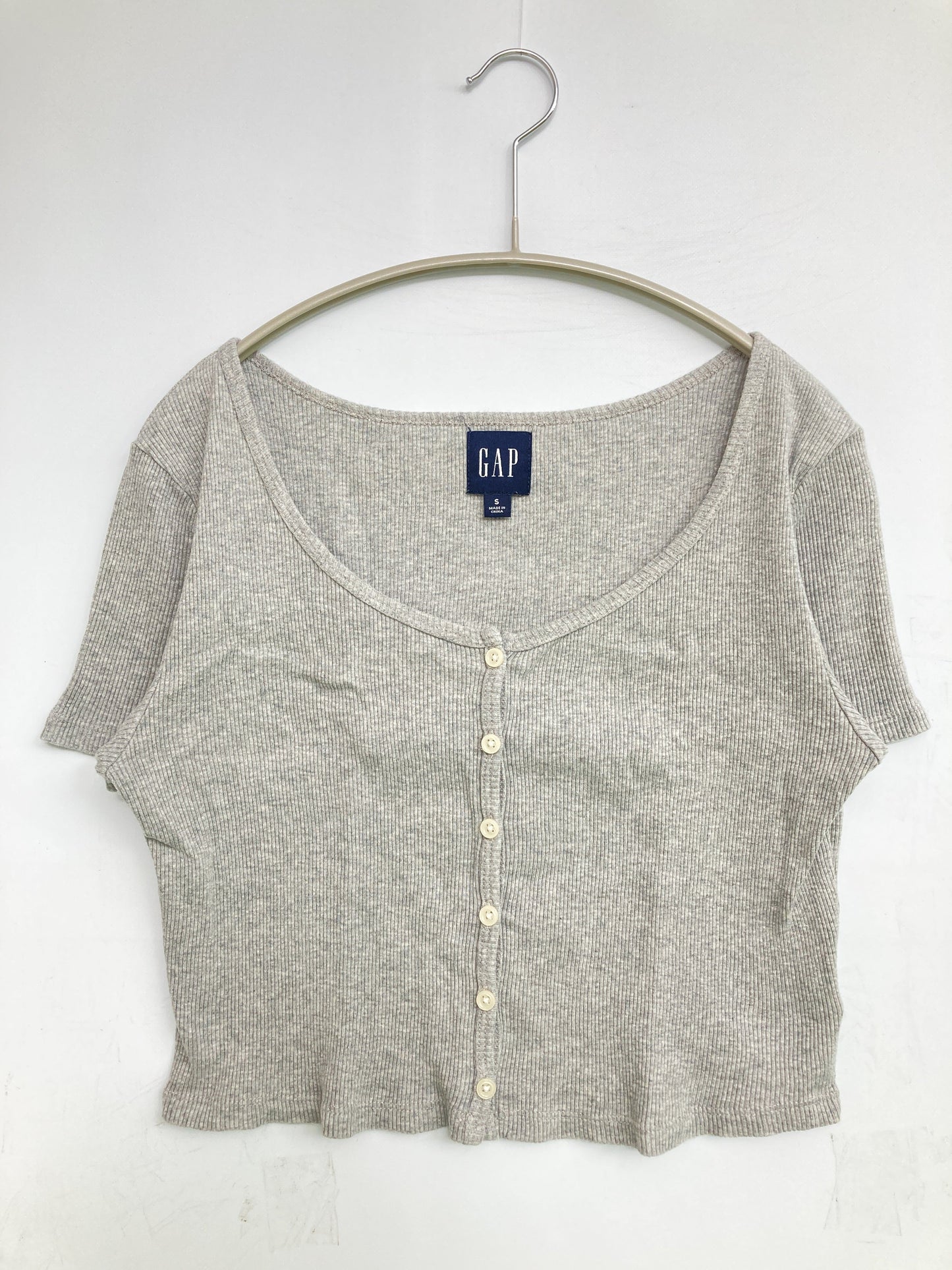GAP/ギャップ/Tシャツ/カットソー/トップス/グレー/S