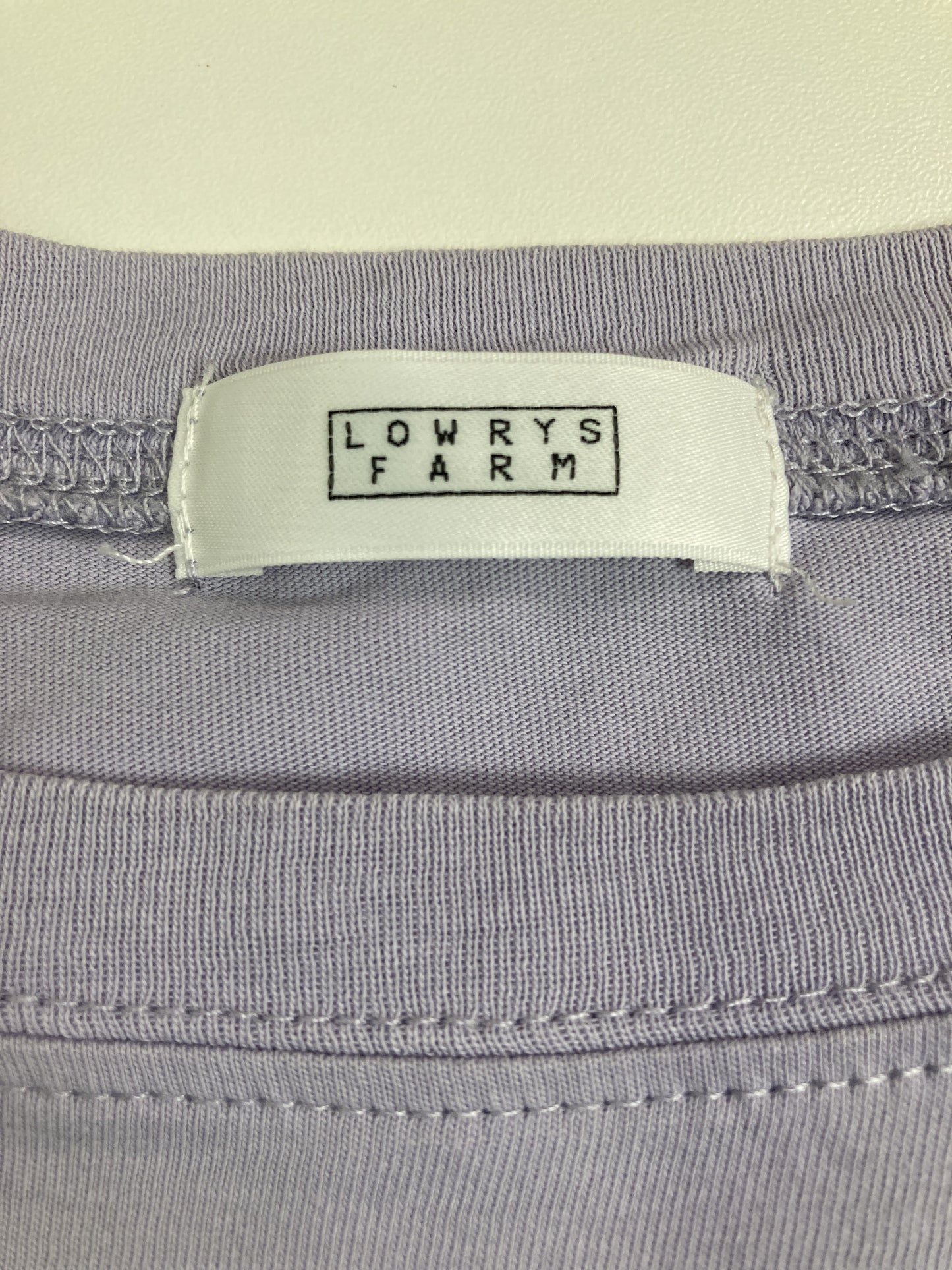 LOWRYS FARM/ローリーズファーム/Tシャツ/カットソー/トップス/パープル/F