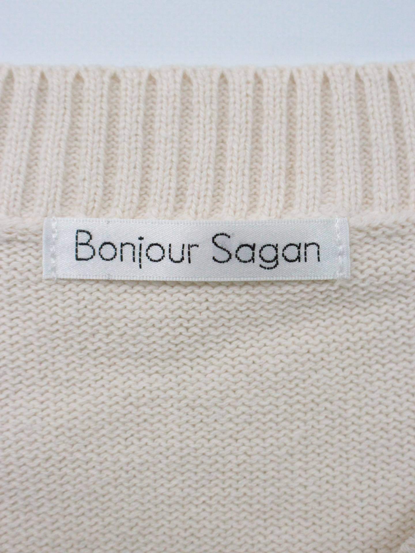Boniour Sagan/ベスト/トップス/ホワイト/F