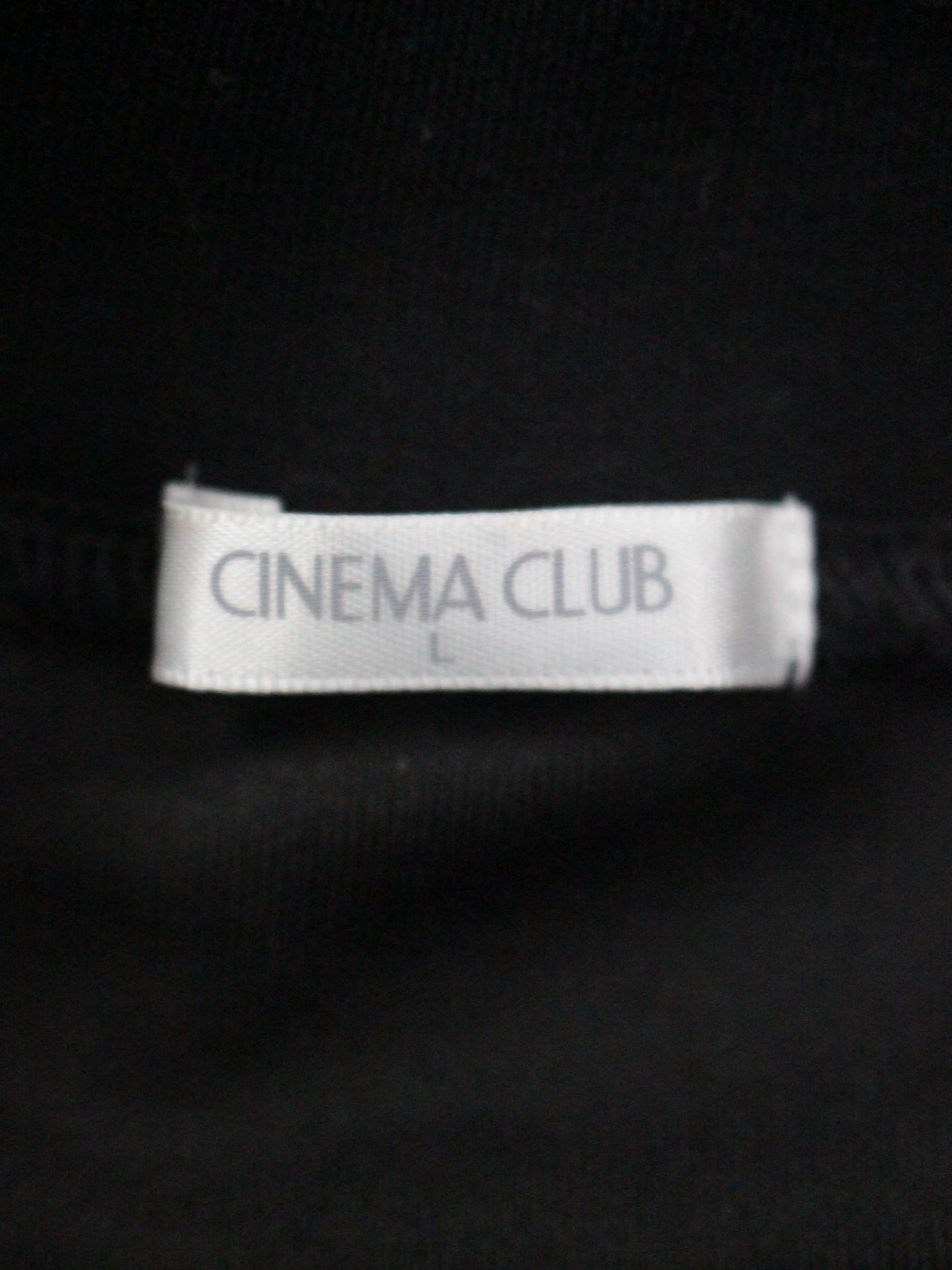 CINEMA CLUB/スウェット/トップス/ブラック/L
