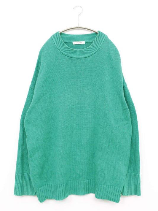 JEANASIS/ジーナシス/ニット/セーター/トップス/グリーン/F