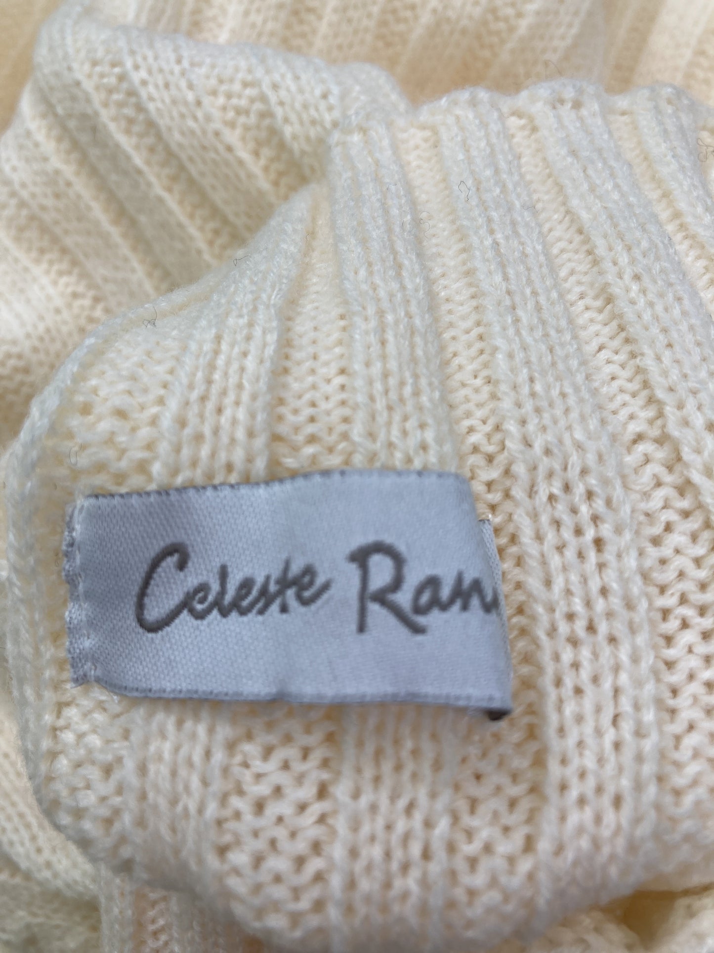 CELESTE RANA/ワンピース/ワンピース/ドレス/ホワイト/F