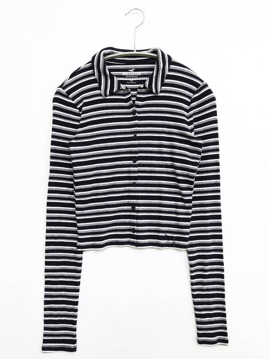 HOLLISTER/ホリスター/Tシャツ/カットソー/トップス/ブラック/S