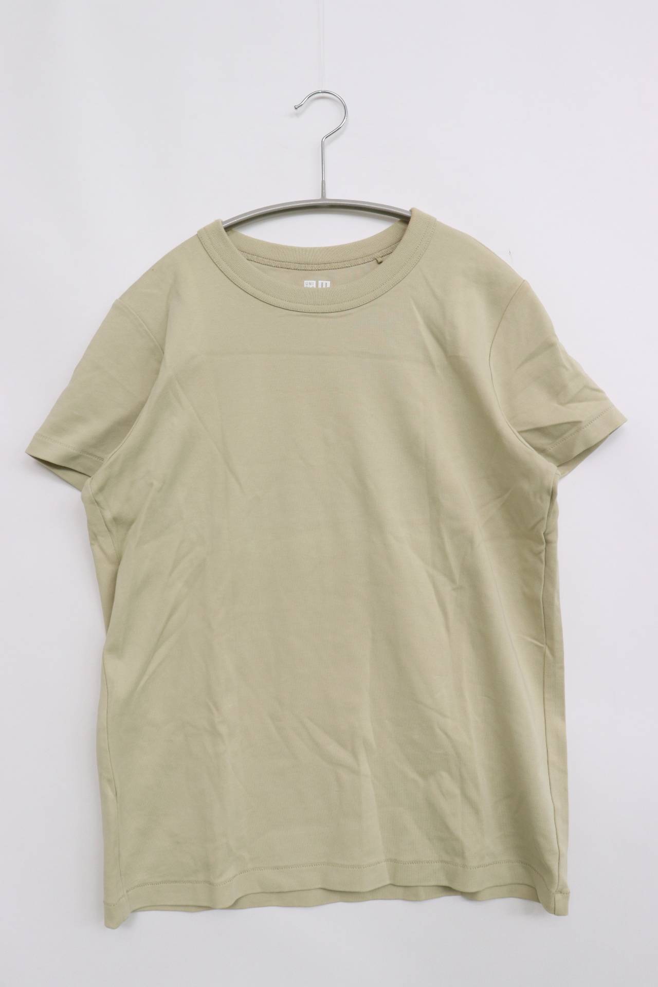 UNIQLO/ユニクロ/Tシャツ/カットソー/トップス/グレー/L