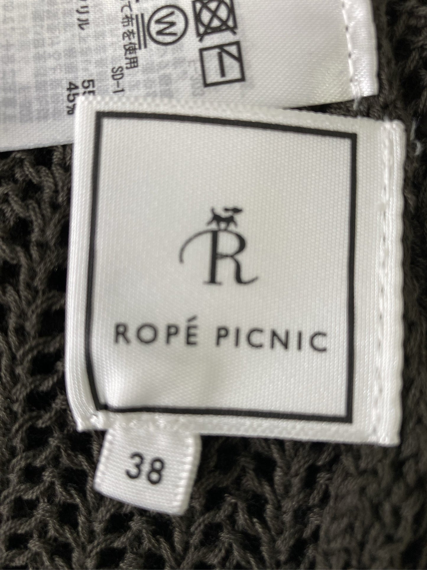 ROPE PICNIC/ロペピクニック/ワンピース/ワンピース/ドレス/ブラック/38