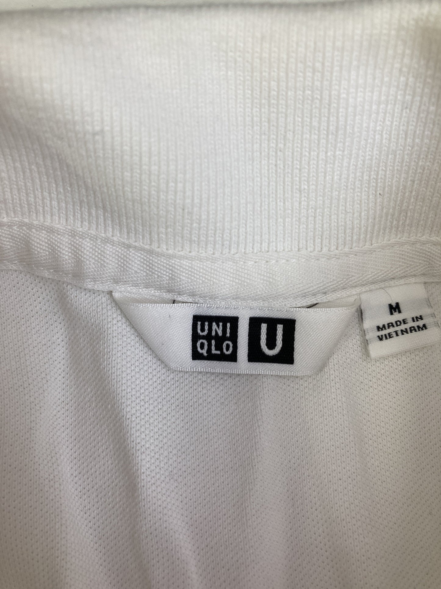 UNIQLO/ユニクロ/ポロシャツ/トップス/ホワイト/M