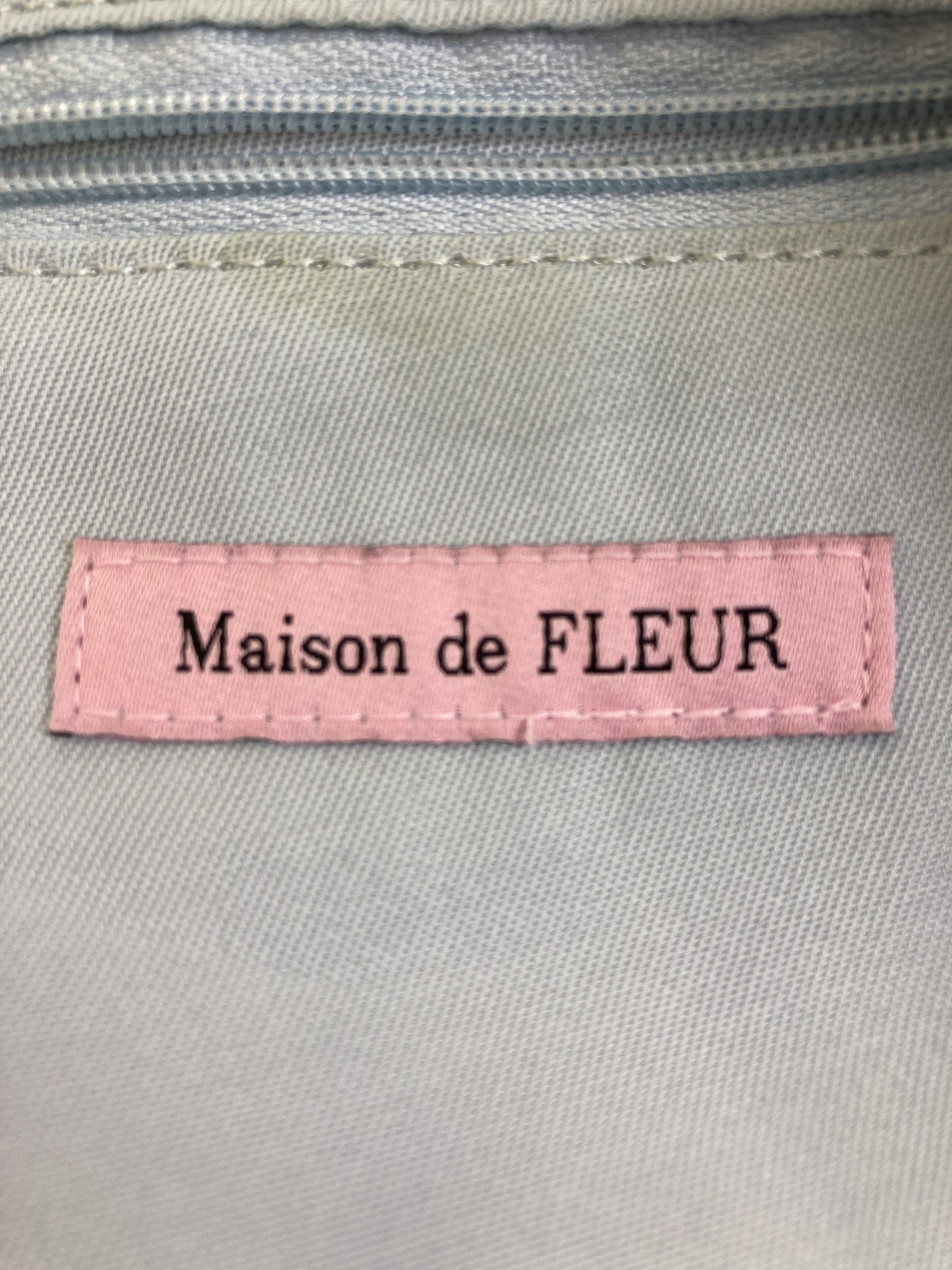 Maison de FLEUR/その他バッグ/バッグ/スカイブルー/F