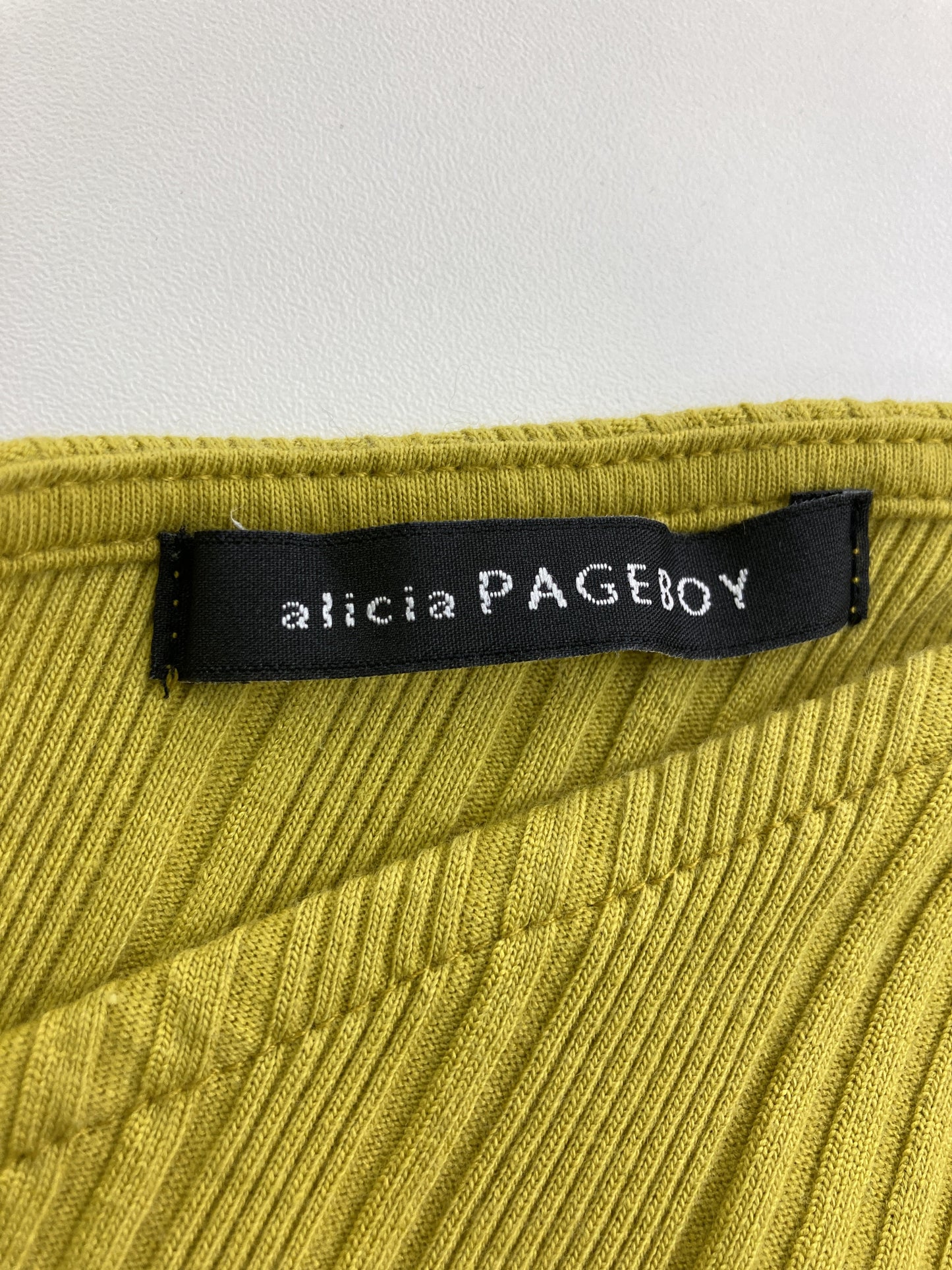 PAGEBOY/ペイジボーイ/Tシャツ/カットソー/トップス/イエロー/F