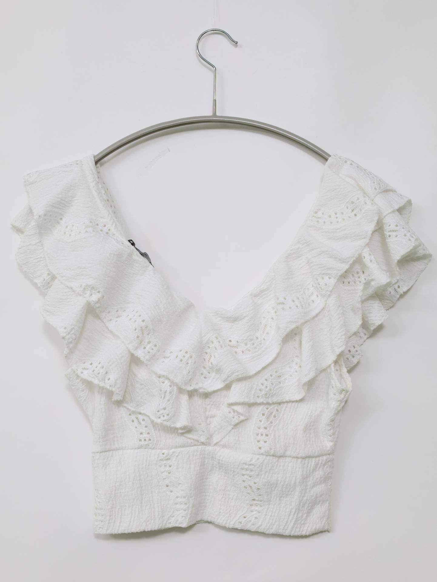 ZARA/ザラ/その他トップス/トップス/ホワイト/EUR M/USA M/MEX 28