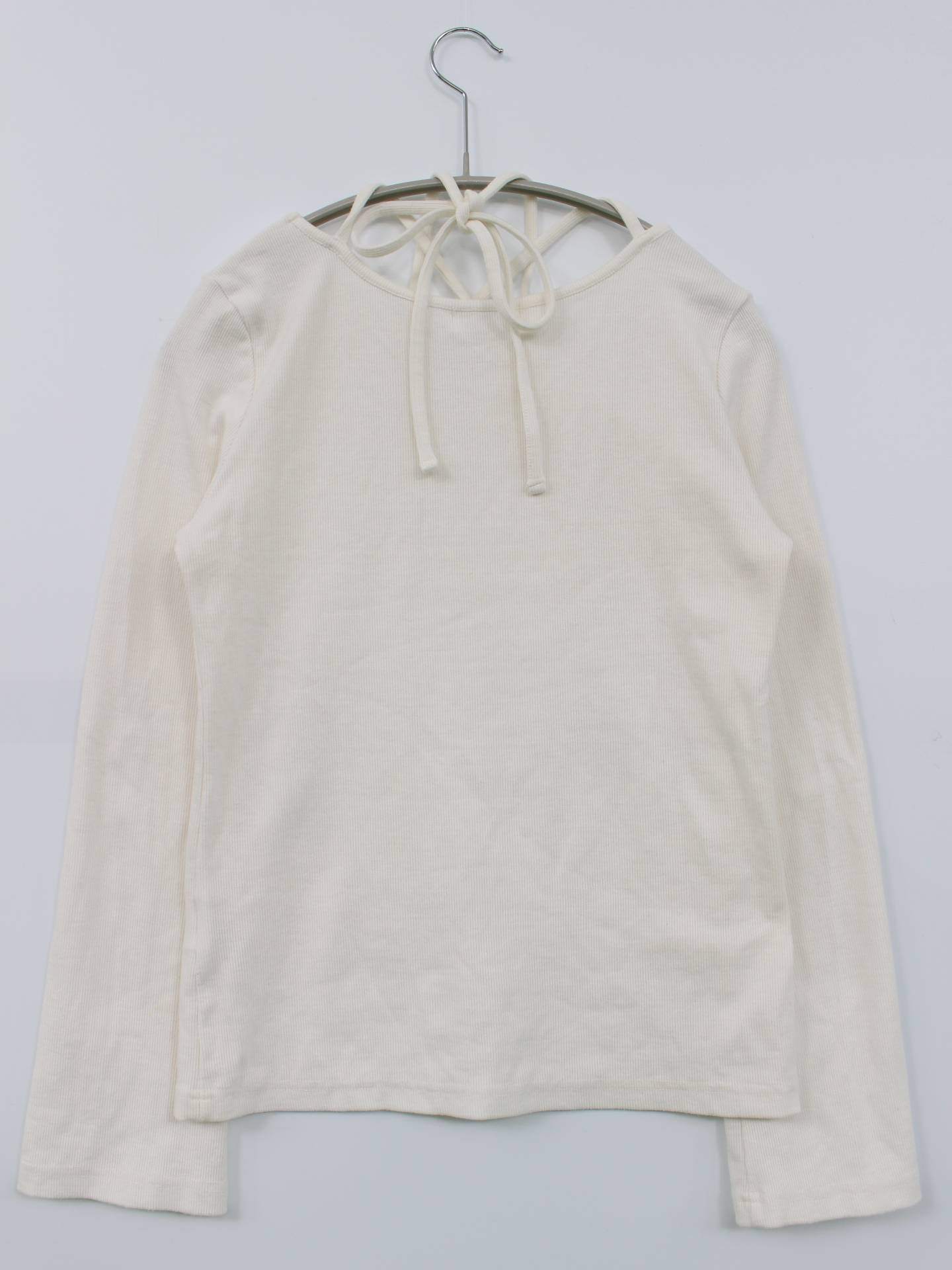 YOUANCE/ユアンス/Tシャツ/カットソー/トップス/ホワイト/F