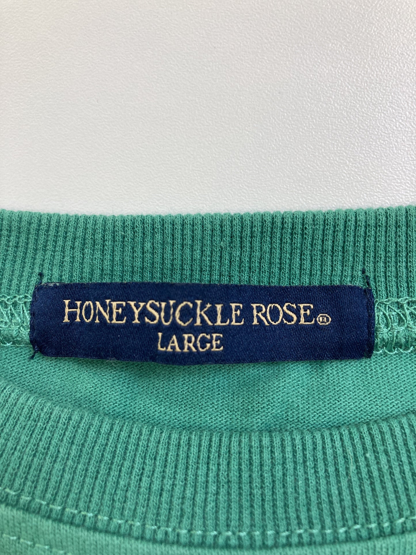 HONEYSUCKLE ROSE/ハニーサックルローズ/Tシャツ/カットソー/トップス/グリーン/LARGE