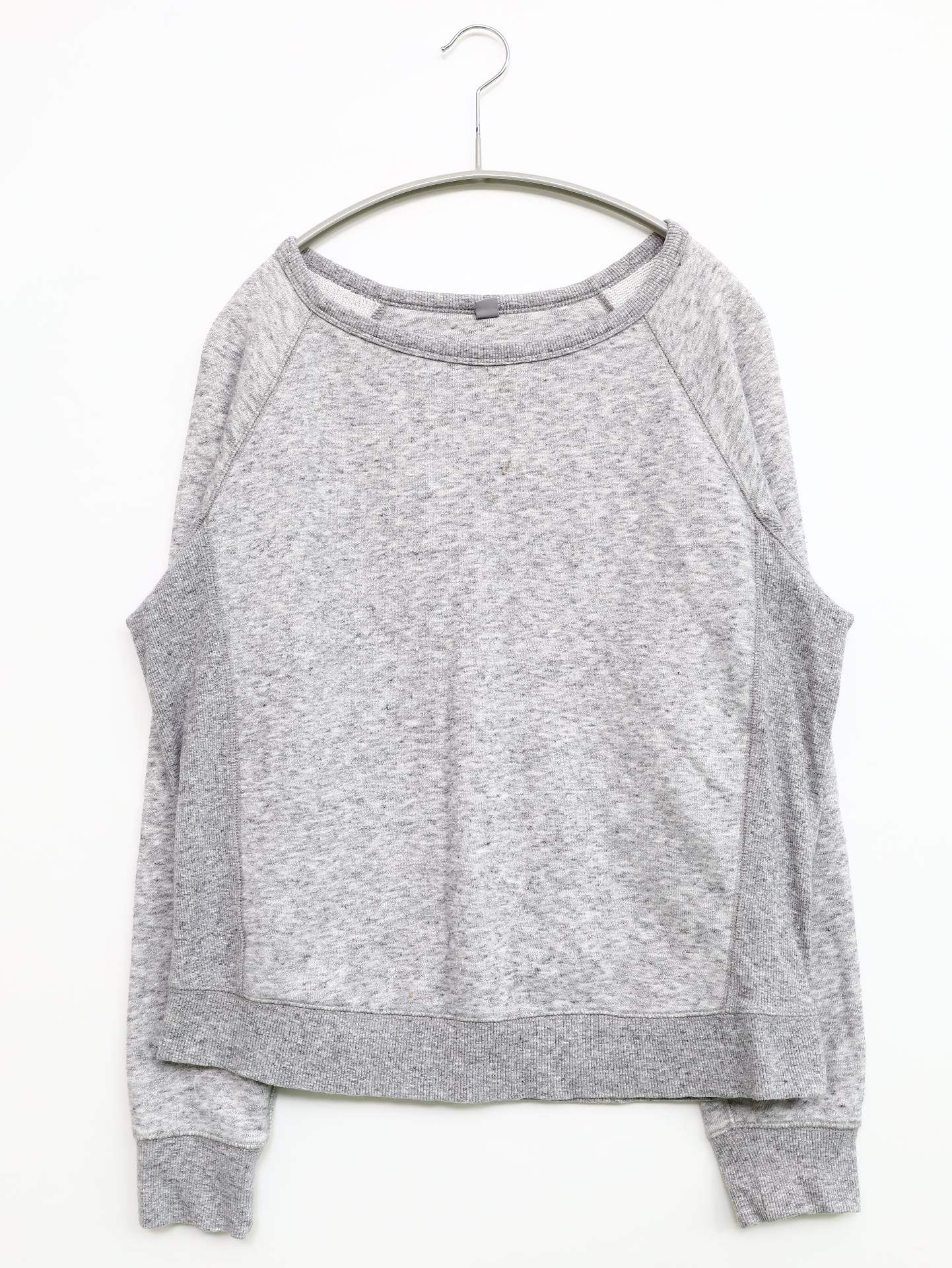 UNIQLO/ユニクロ/Tシャツ/カットソー/トップス/グレー/M