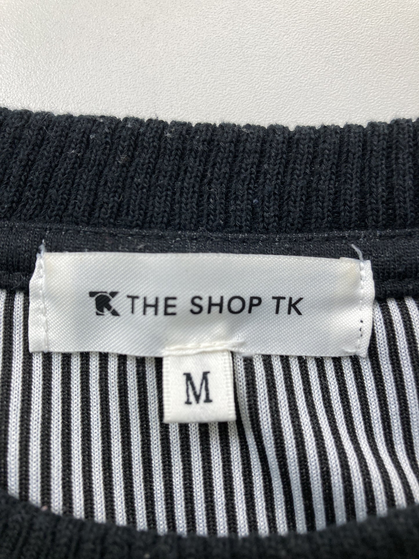 THE SHOP TK/ザショップティーケー/Tシャツ/カットソー/トップス/ブラック/M