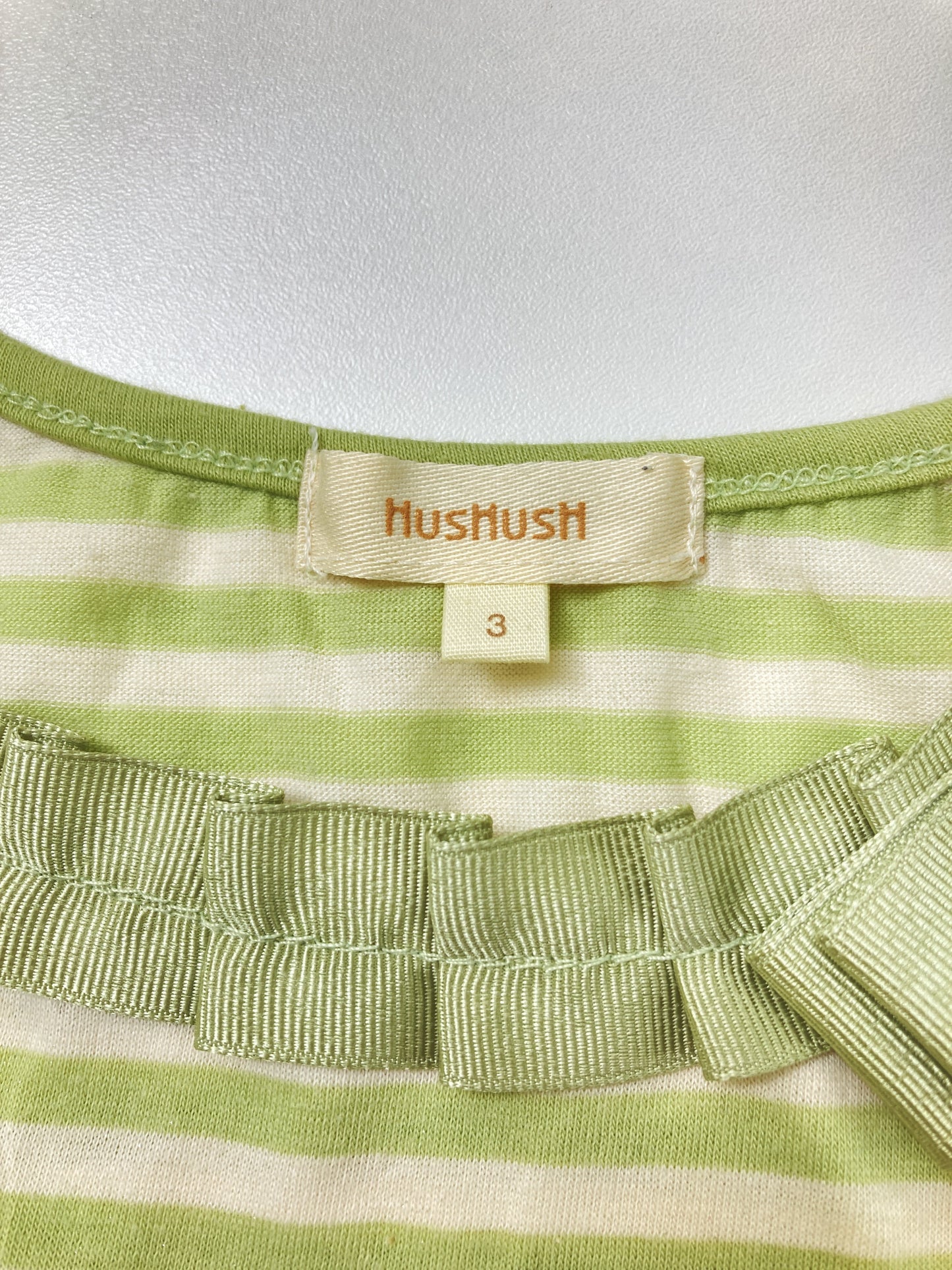 HushusH/Tシャツ/カットソー/トップス/イエロー/3