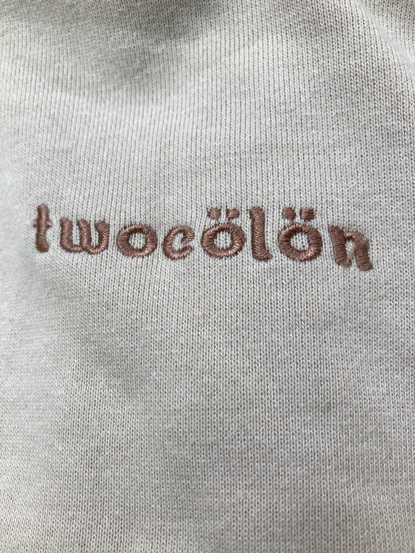 twocolon/スウェット/トップス/ベージュ/M