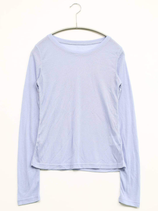 Tシャツ/カットソー/トップス/スカイブルー