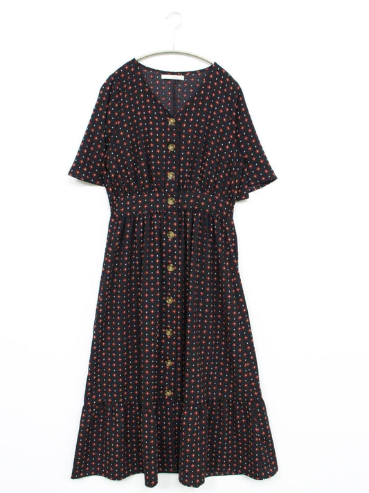 ELENCARE DUE/ワンピース/ワンピース/ドレス/ブラック/F