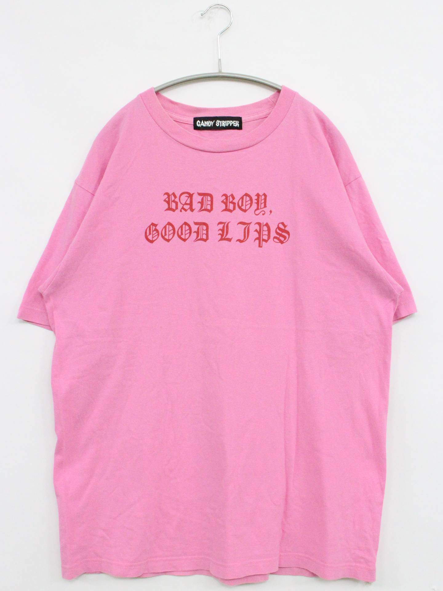 CANDY STRIPPER/Tシャツ/カットソー/トップス/ピンク/2