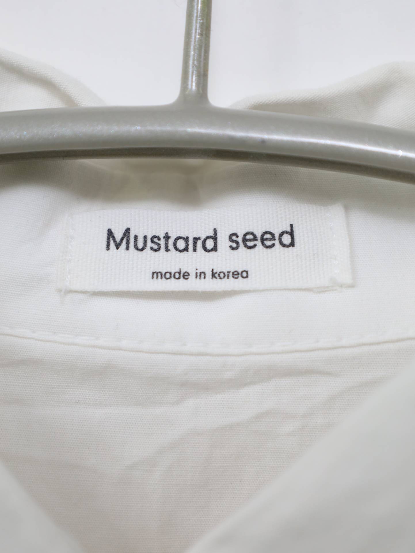 Mustard seed/シャツ/ブラウス/トップス/ホワイト