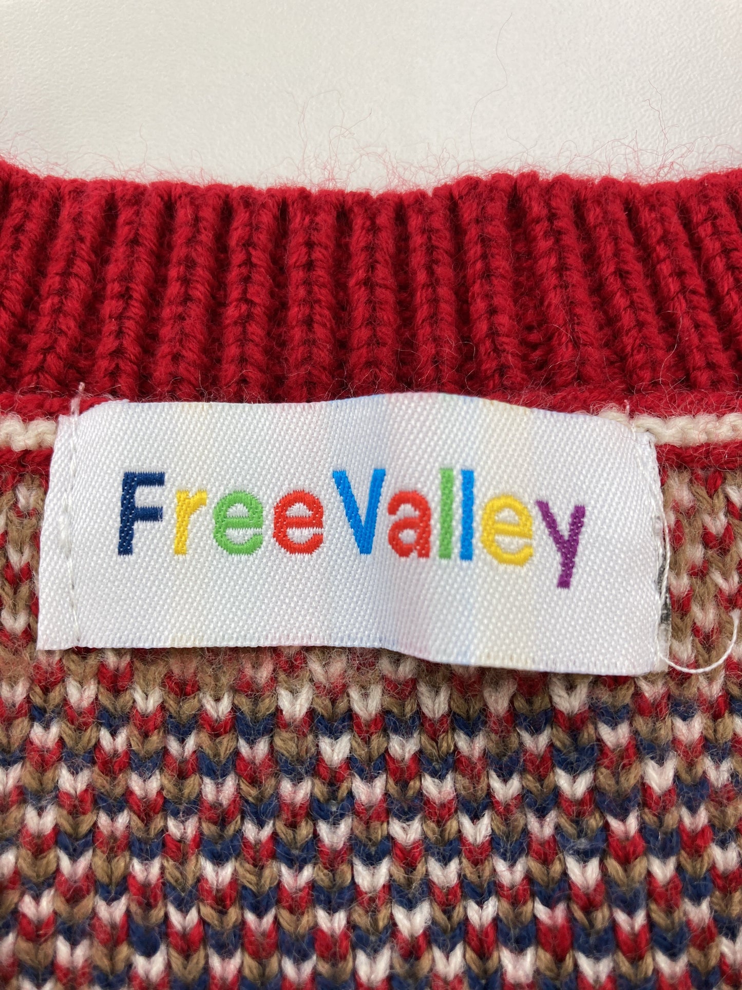 FreeValley/ベスト/トップス/レッド