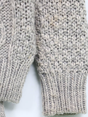 ニット/セーター/トップス/グレー/M