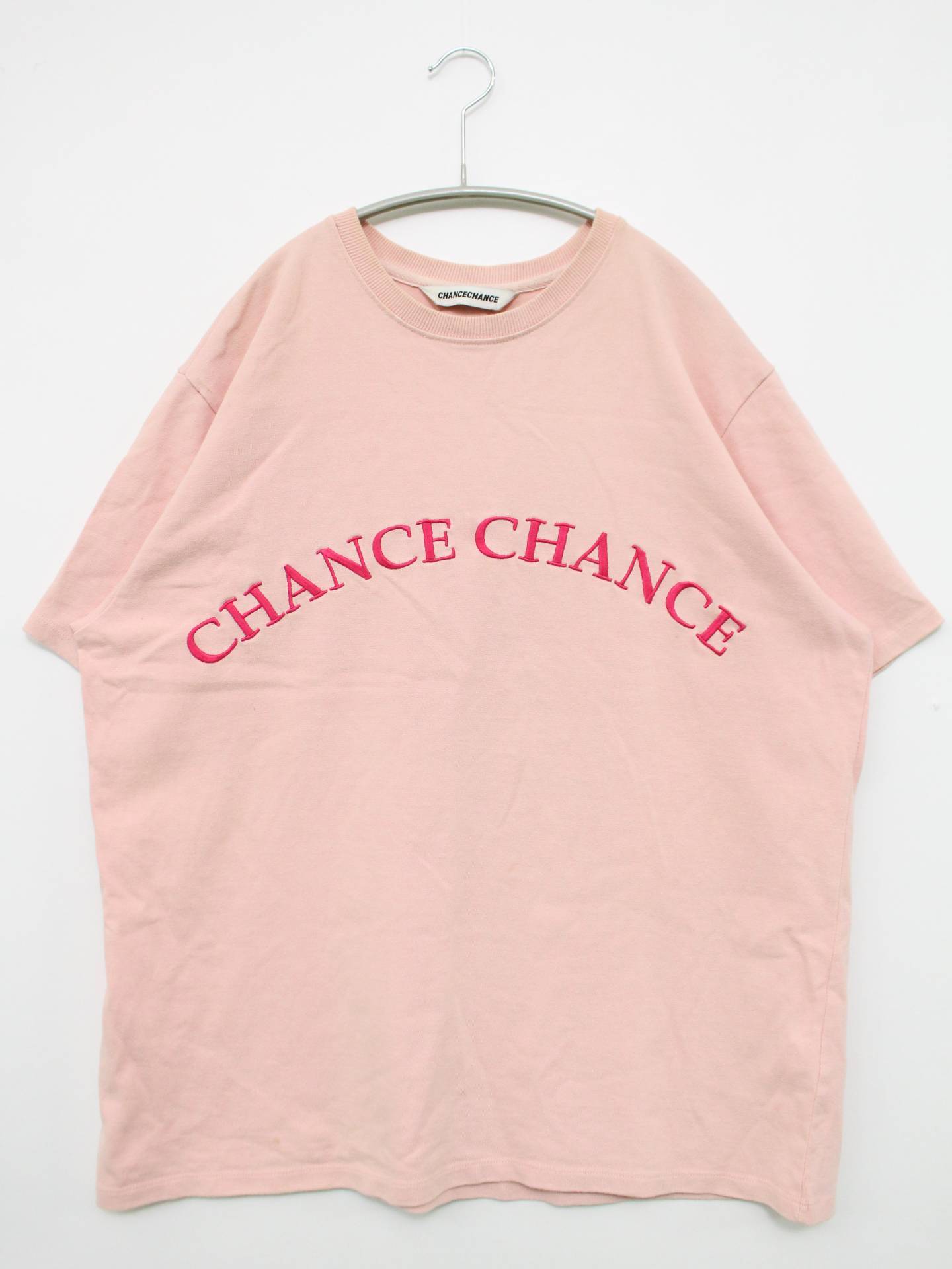 CHANCECHANCE/Tシャツ/カットソー/トップス/ピンク/M