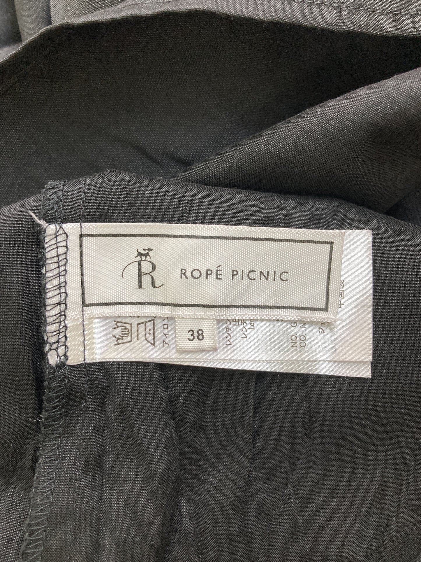 ROPE PICNIC/ロペピクニック/ワンピース/ワンピース/ドレス/ブラック/38