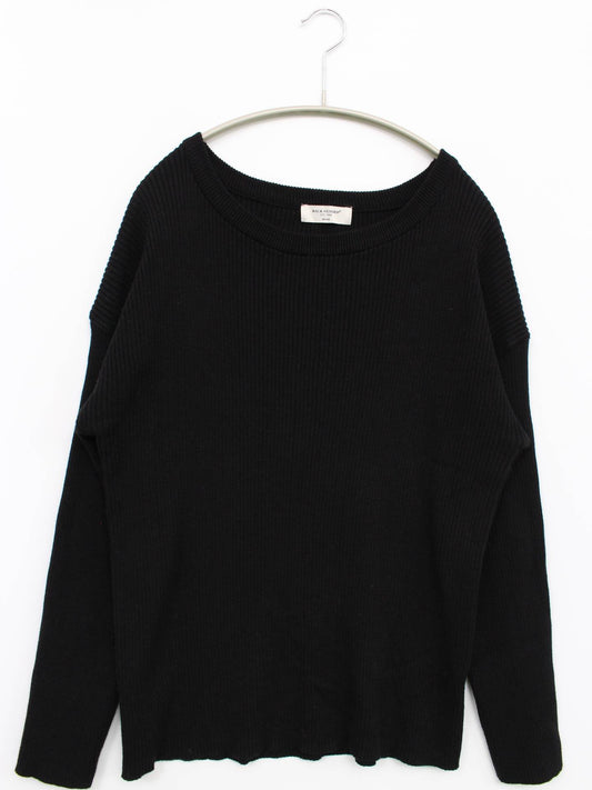 BACK NUMBER/Tシャツ/カットソー/トップス/ブラック/M