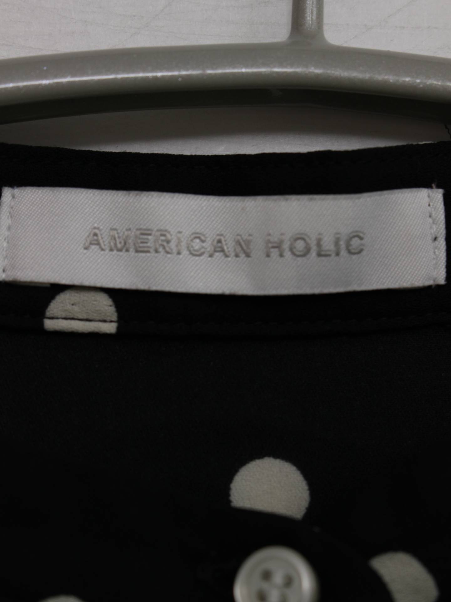 AMERICAN HOLIC/アメリカンホリック/シャツ/ブラウス/トップス/ブラック/F