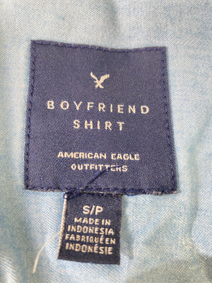 AMERICAN EAGLE/アメリカンイーグル/シャツ/ブラウス/トップス/ブルー/S