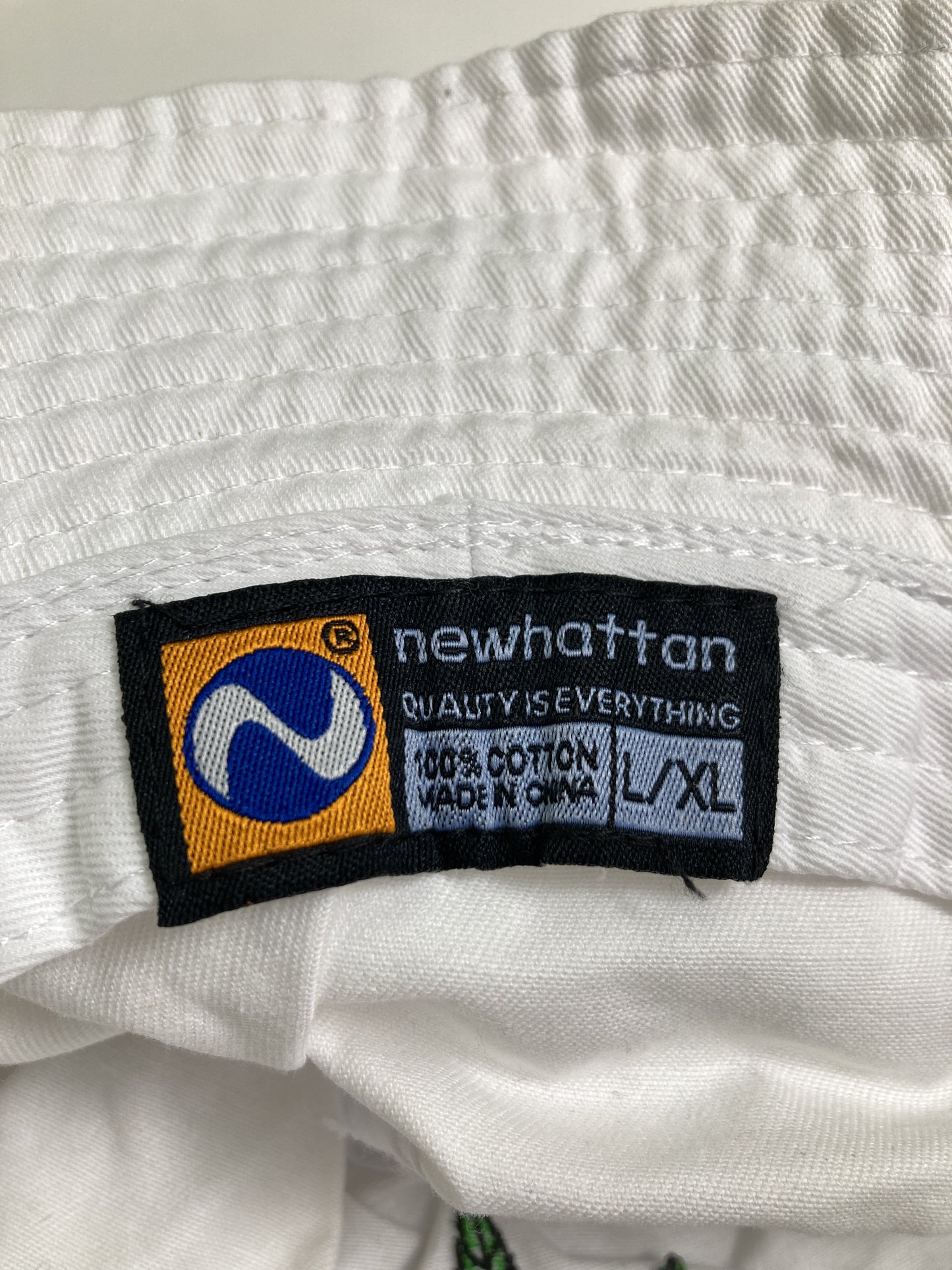 NEWHATTAN/ニューハッタン/バケットハット/帽子/ホワイト/L/XL