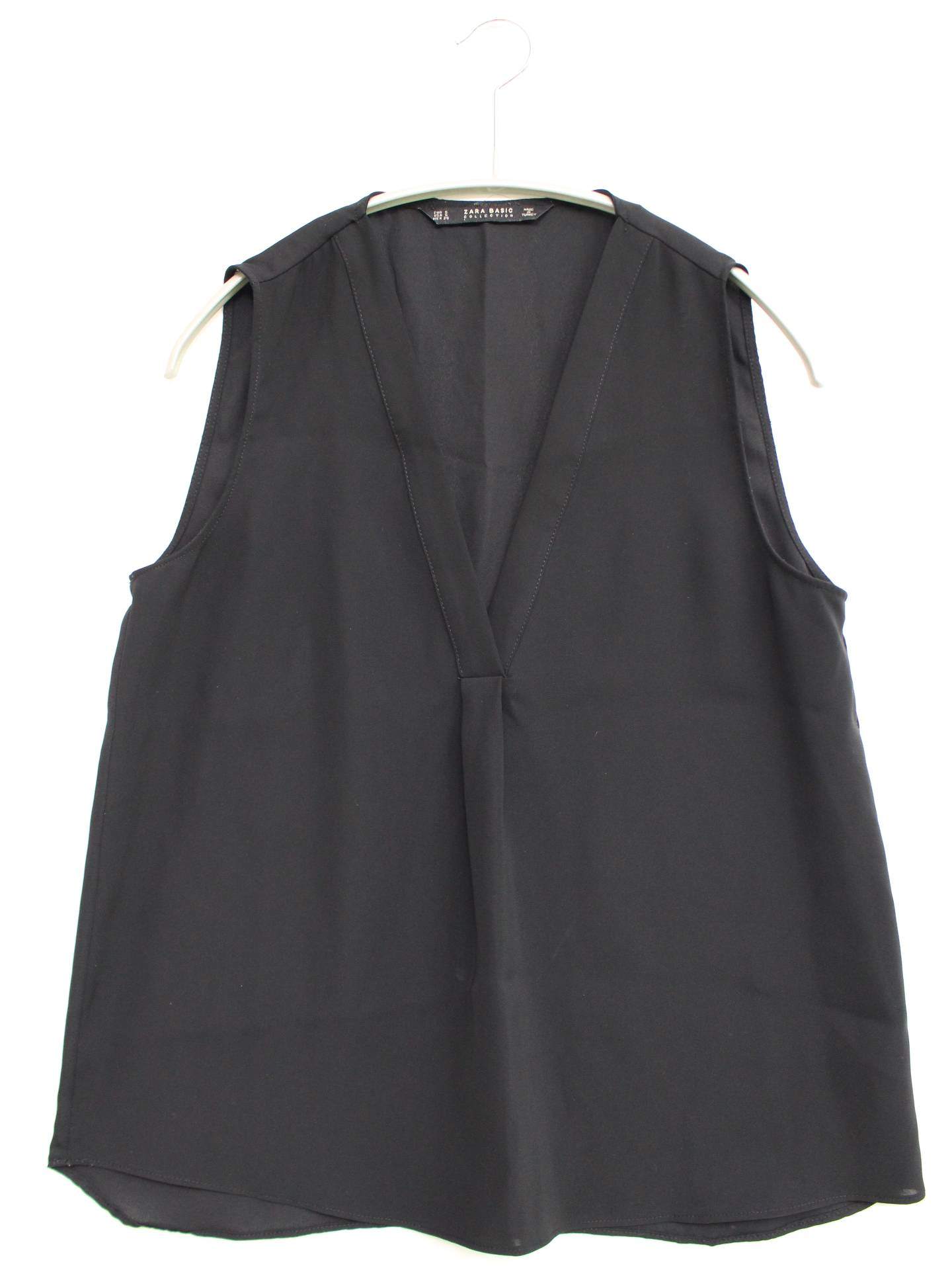 ZARA/ザラ/Tシャツ/カットソー/トップス/ブラック/S