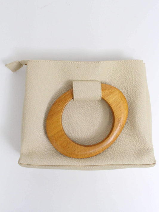 ハンドバッグ/バッグ/アイボリー