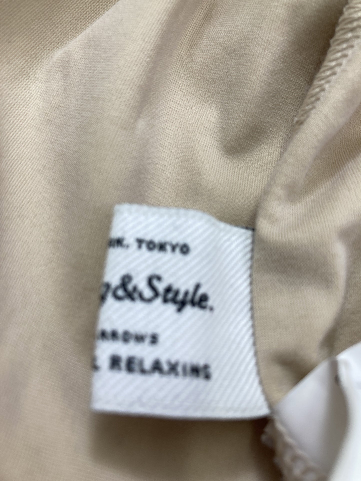 Tシャツ/カットソー/トップス/ベージュ