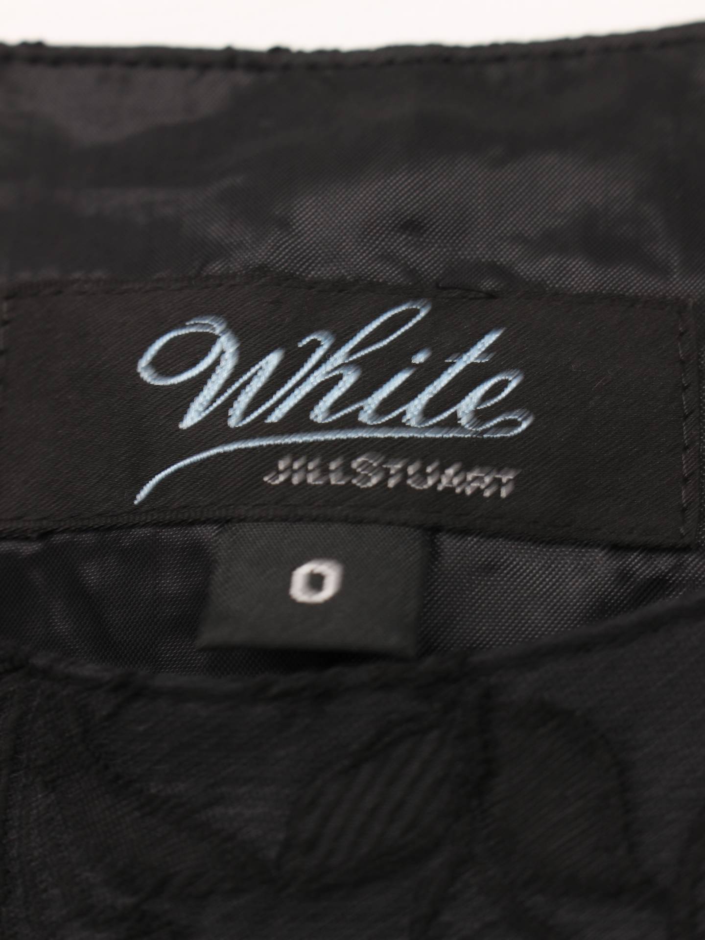 WHITE/ワンピース/ワンピース/ドレス/ブラック/0