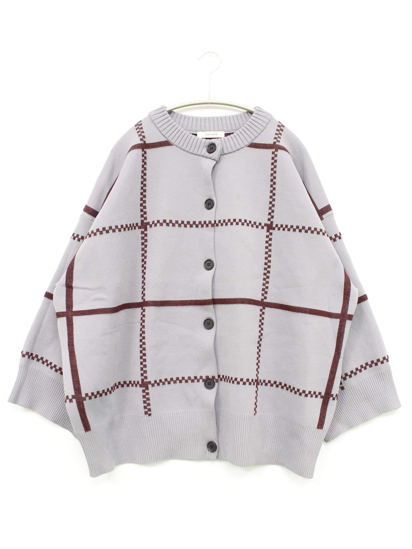 JEANASIS/ジーナシス/カーディガン/ボレロ/トップス/グレー/F